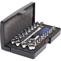 Set tubulare si biti KS Tools cod 918.0626, 1/4", 26 piese