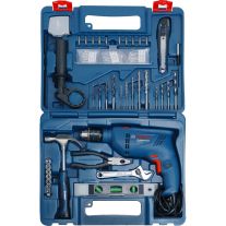 Masina de gaurit cu percutie Bosch GSB 600 cu accesorii