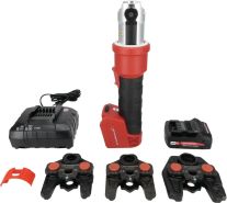 Rothenberger 1000005046-masina de presat tevi ROMAX NANO Set iJAW SV 15-22-28 – Acumulator 2.0 Ah, CAS