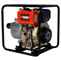 Motopompa KDP 30 THE, Diesel, Apa curata / semi-murdara, aspiratie 3", refulare 3", 10.5 CP, 30 mc/h, pornire la cheie