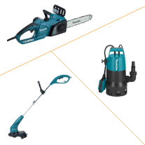 Fierastrau electric cu lant MAKITA UC3541A + pompa PF0410 + trimmer UR3000