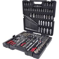 Set chei tubulare 1/4" + 3/8" + 1/2" KS TOOLS, 216 piese