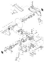 Makita 150664-1 Brat rabatabil pentru masina de debitat metal LH1040