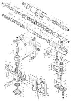 Makita 150836-8 Carcasa arbore pentru ciocan rotopercutor model HR5001C