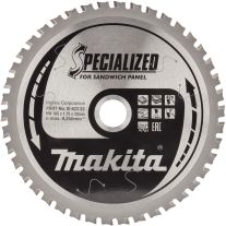 Makita B-63133 Panza fierastrau circular, 165x20x1.75mm, 42 T, panou sandwich