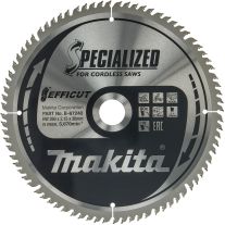 Makita B-67240 Efficut Panza fierastrau circular, 260x30x2.15mm, 80 T, lemn
