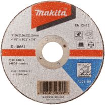 Disc abraziv economic pentru taiere metal MAKITA D-18661