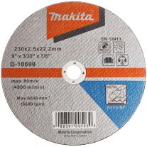 MAKITA D-18699-Disc abraziv economic pentru taiere metal