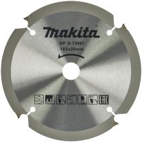 Makita D-72067 Panza fierastrau circular pt taiat fibrociment, 165x20x4T