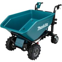 Makita DCU603Z Roaba compatibila cu acumulatorii LXT 2x18V, Brushless, 4 roti, 300kg