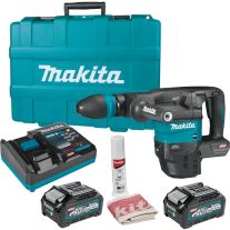 Ciocan demolator MAKITA HM001GM201, SDS-MAX, 9.4J, Li-Ion XGT, 2x40Vmax/4.0Ah