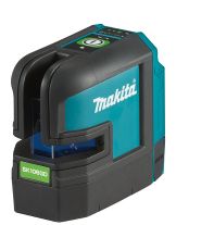 Nivela laser MAKITA SK106GDZ cu 2 linii si 4 puncte cu unda verde, compatibila cu acumulatori Li-Ion CXT 12 Vmax