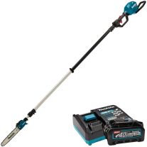 Makita UA004GM101 Fierastrau emondor telescopic 3,75 m, lama 30 cm + acumulator XGT 40Vmax/4Ah + incarcator + ham tip rucsac