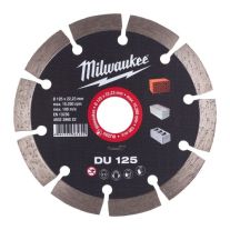 Disc diamantat pentru beton Milwaukee 4932399522 DU125, 125X22,23X10mm