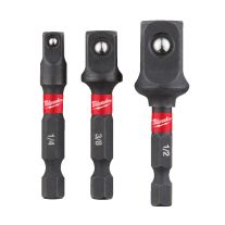 Set de trei adaptoare de impact Shockwave Milwaukee 4932479228