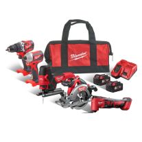 Milwaukee M18 FPP5K-502B Set de 5 masini cu acumulator Li-Ion 18V/5Ah