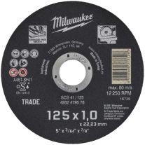 Disc debitare metal Milwaukee 4932479578, 125x22,2 mm