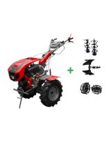 Motocultor WEIMA WM1100BE(KM)-12CP, diesel, 3 viteze, + roti metalice manicot 32+ plug