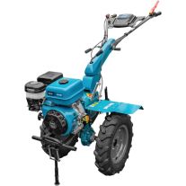 Motocultor DKD 1010D, motor 16 CP benzina, 2+1 viteze, latime lucru 80-110 cm, freze, roti cauciuc 5.00x12"