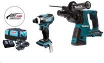 Masina de insurubat cu impact + ciocan rotopercutor Makita DLX2071M