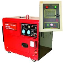 Generator curent Senci SC7500Q, 6000 W, 13 CP, 230 V, diesel,regulator de tensiune