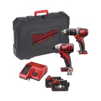 Milwaukee M18 BPP2C-402C Set de doua masini cu acumulator Li-Ion 18V/4Ah