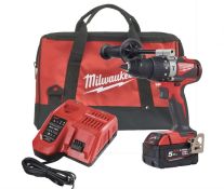 Milwaukee 4933500775- Masina de gaurit cu percutie M18BLPD2-501BRF, 82Nm