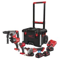 Milwaukee M18 FPP4C-555T Set 4 scule FUEL POWER PACK IN2,  Li-Ion