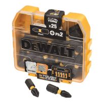 Set tic tac 25 biti PH2 de impact FlexTORQ DT70555T Dewalt, 25 mm