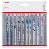 Bosch 2607011171 Set mixt 10 lame fierastrau pendular, 83/100mm