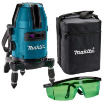 Makita SK40GD Nivela laser cu linii, verde, compatibila cu acumulator Li-Ion CXT 12Vmax,10m