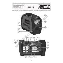 Telwin 981026 Placa de baza electronica pentru invertor Telwin Force 195