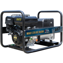 Generator de curent sudura 40 - 220 A, 6,5 kVA, 6,5 L, pornire electrica, WAGT 220 DC RaSBE